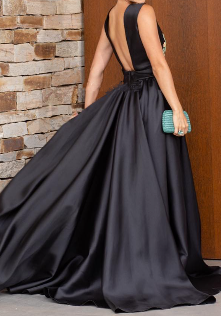 Elegant Embroidered Gown