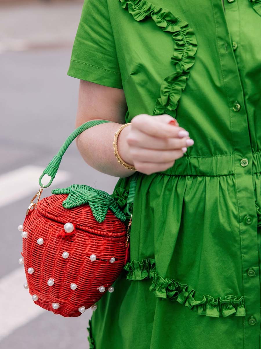 Ruffled Short Sleeve Midi Dress
