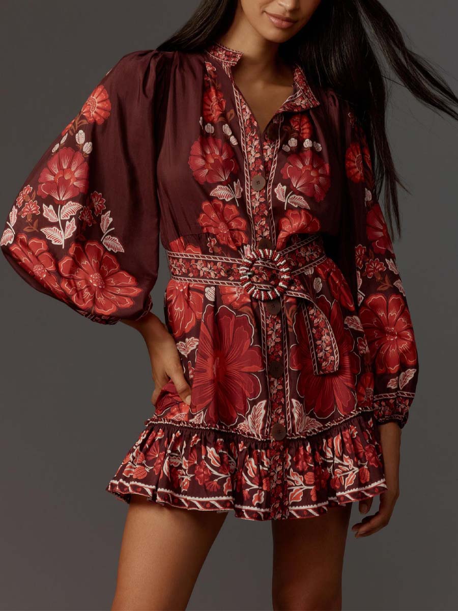 Tapestry Mini Dress
