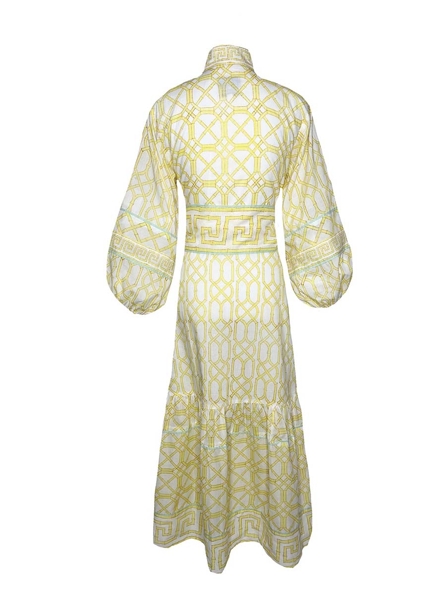 Bamboo Tiered Skirt Dress