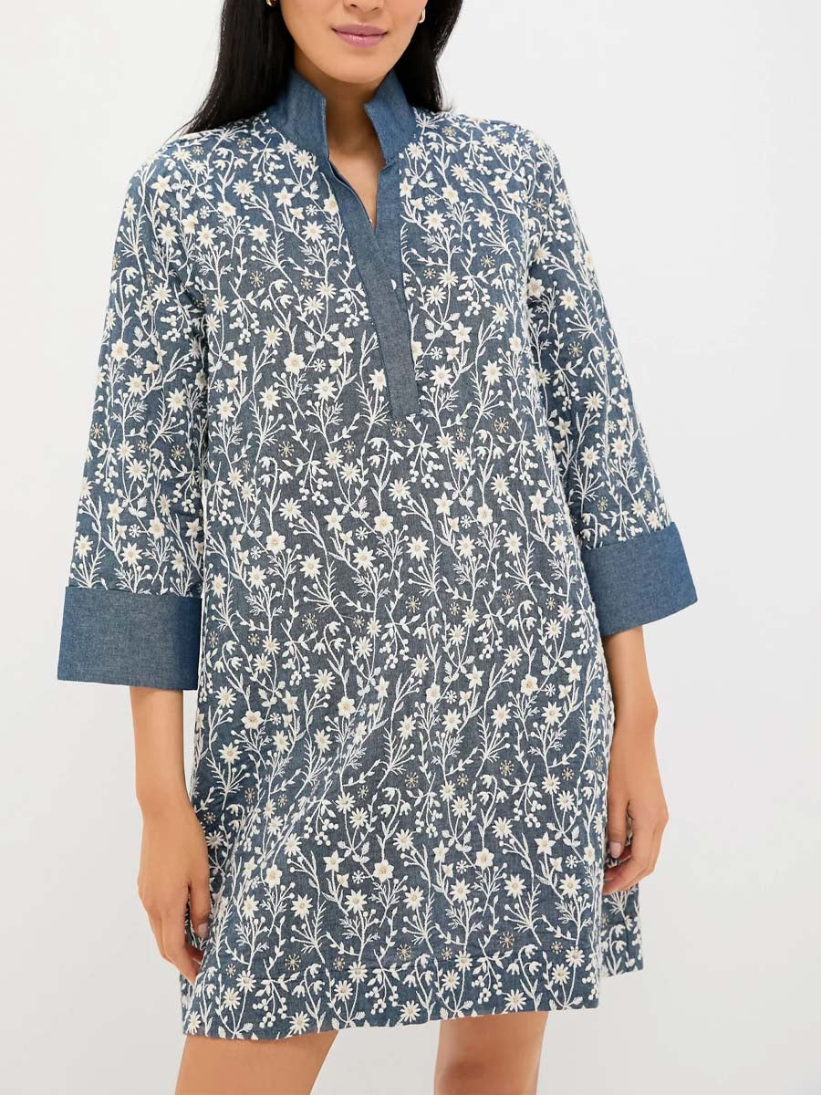 A-line Shift Silhouette Mini Dress