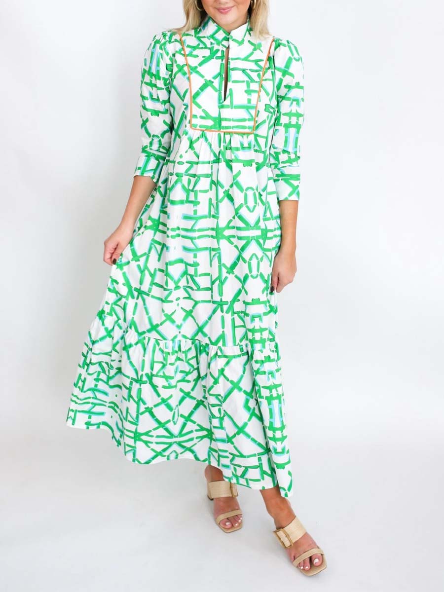 Cotton Palm Beach Dress