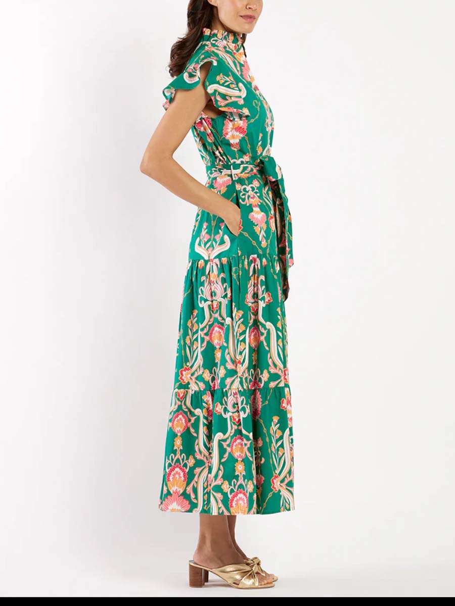 Flutter Sleeves Dress