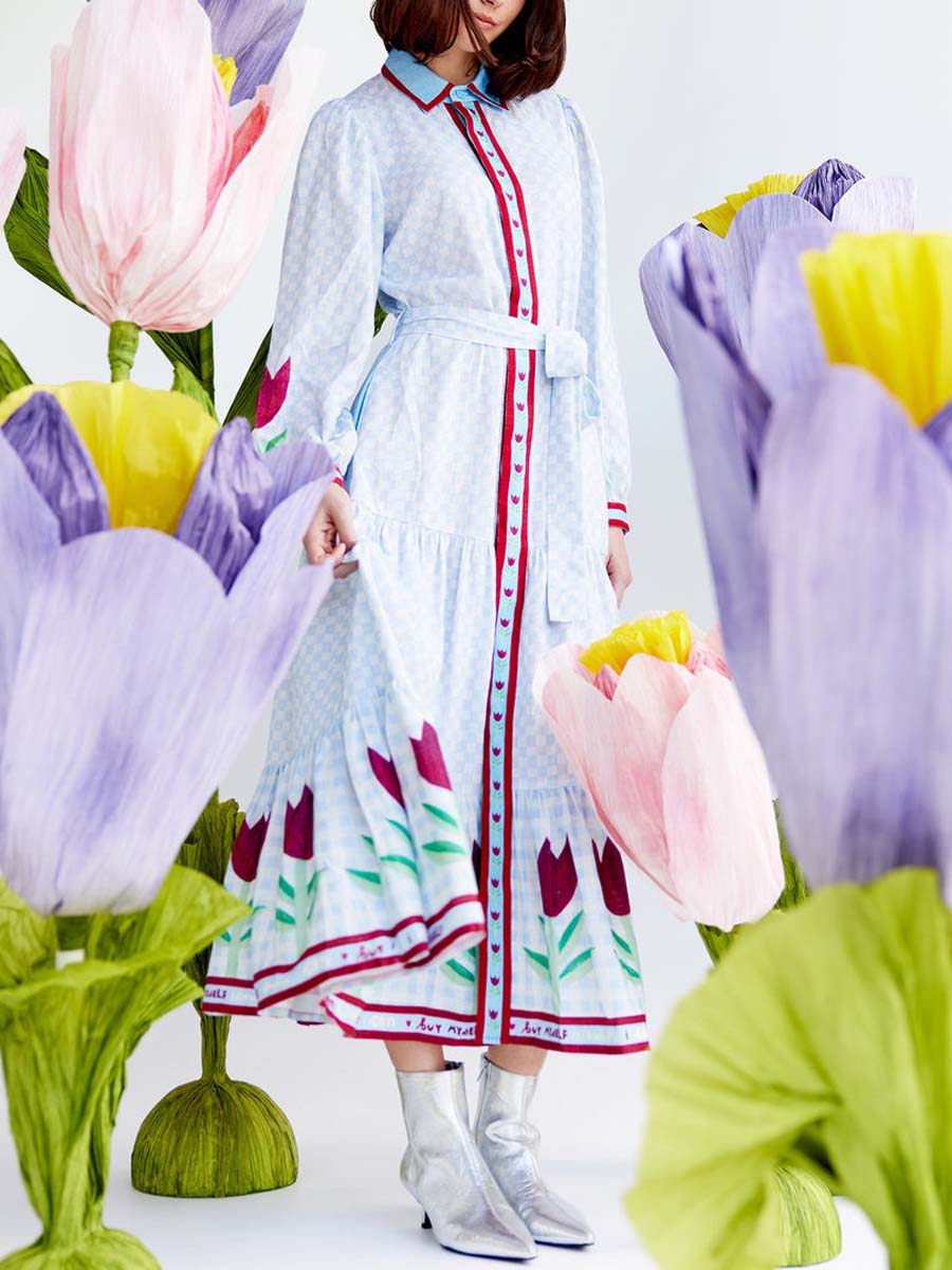 Buy Myself Flowers Maxi Dress