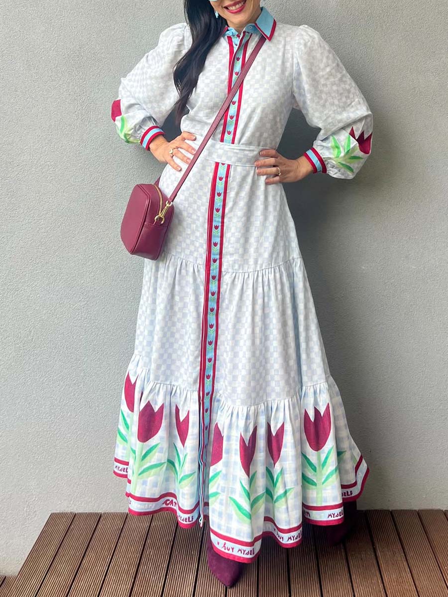 Buy Myself Flowers Maxi Dress