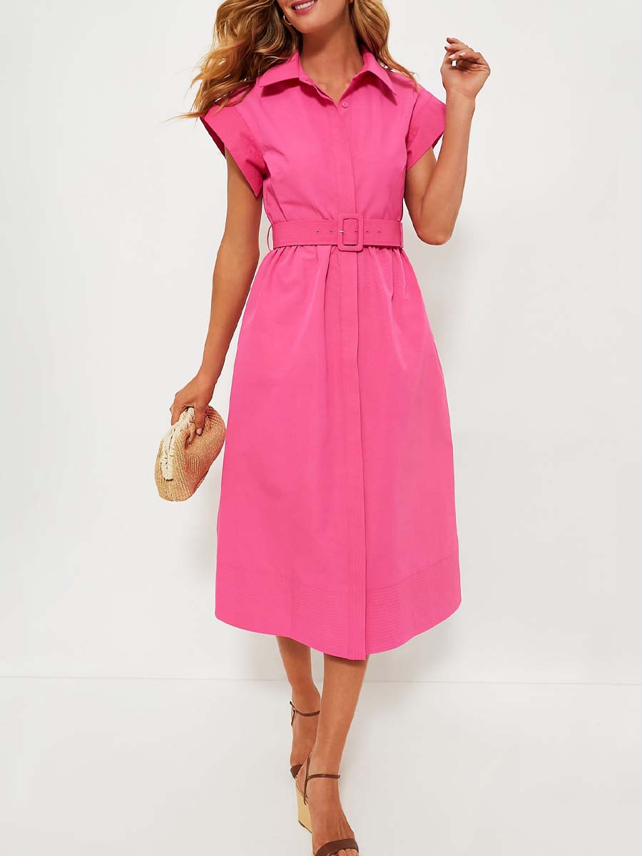 Short Wing Sleeve Dress