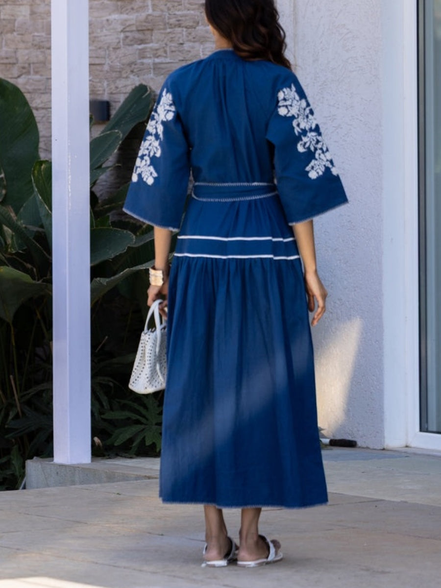 Cross Stitch Embroidery Dress