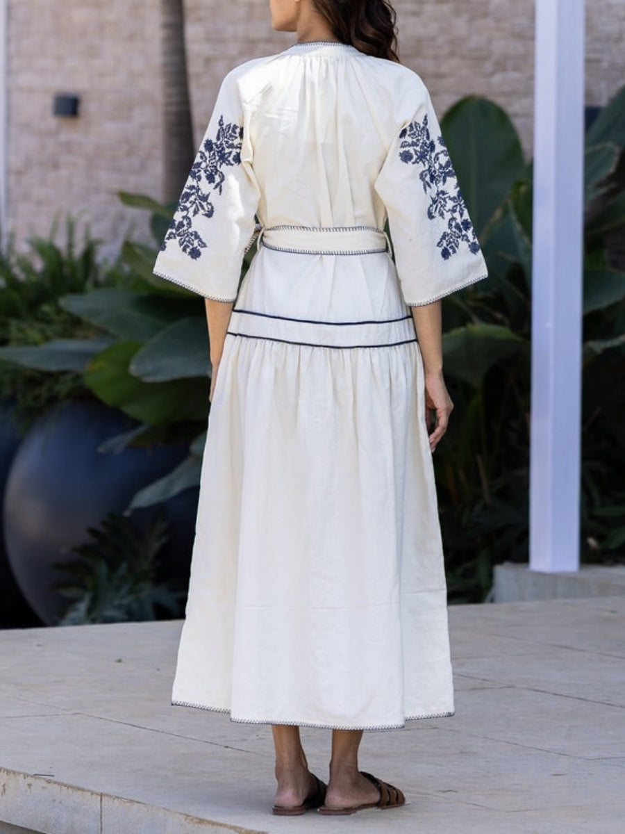 Cross Stitch Embroidery Dress
