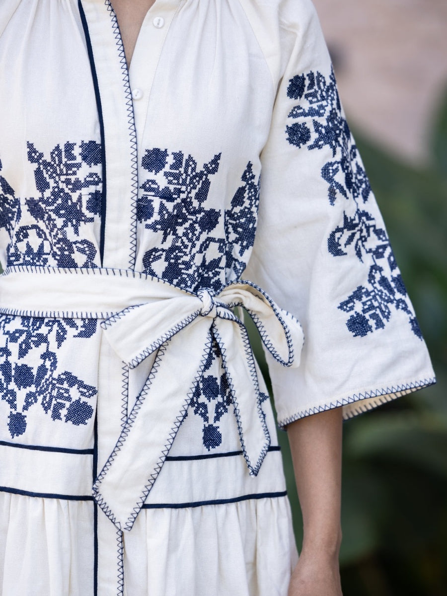 Cross Stitch Embroidery Dress
