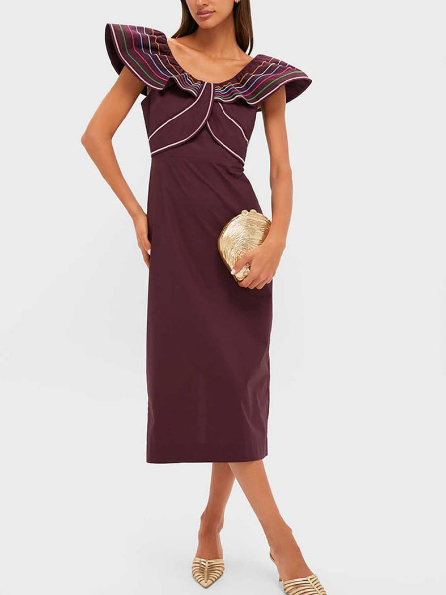 Embroidered Ellison Dress