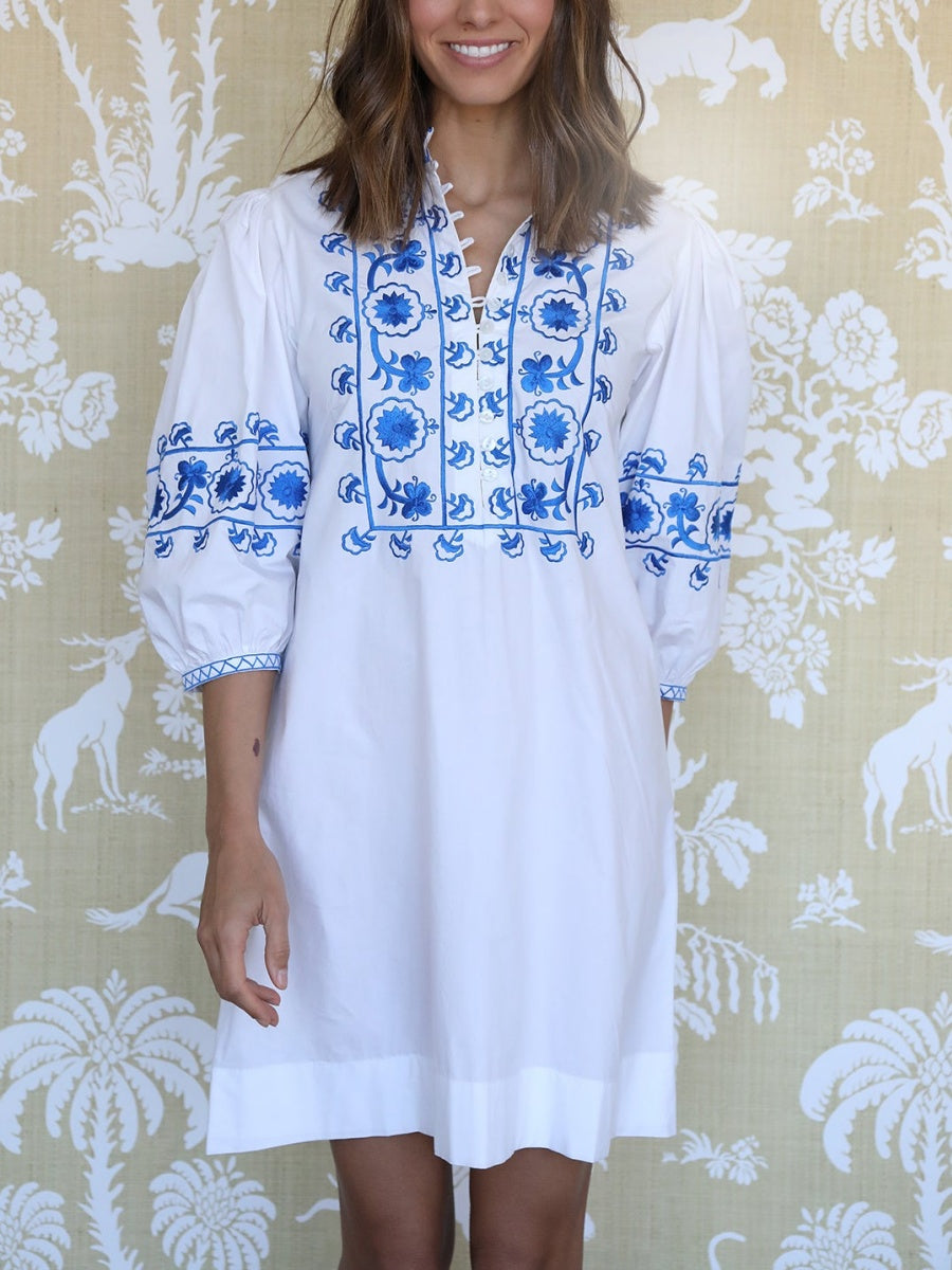 Cotton Poplin Dress