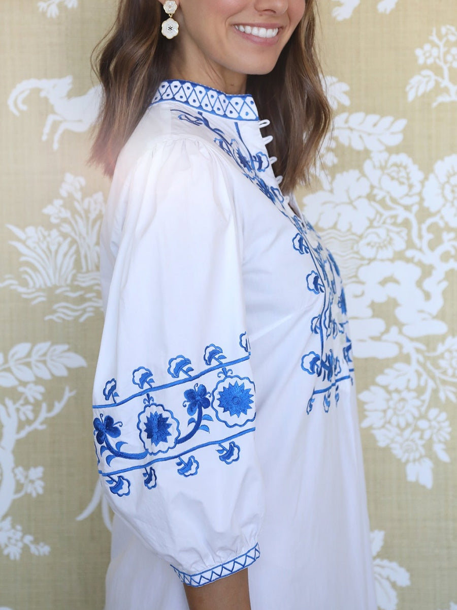 Cotton Poplin Dress