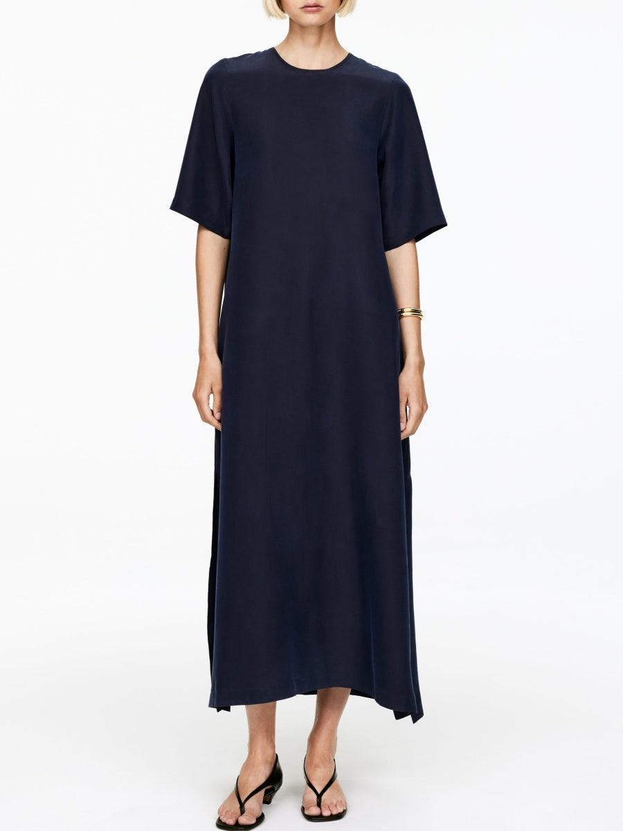 Silk T-Shirt Dress