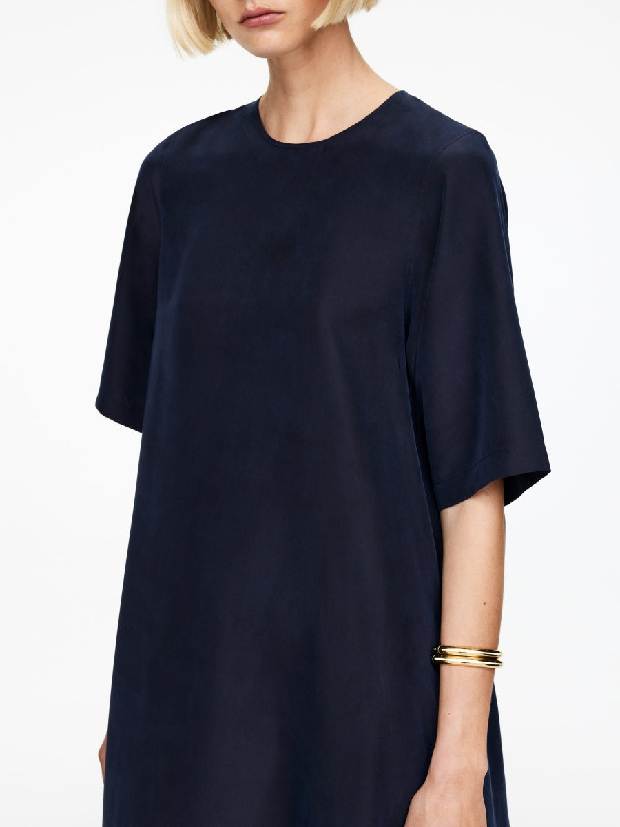 Silk T-Shirt Dress