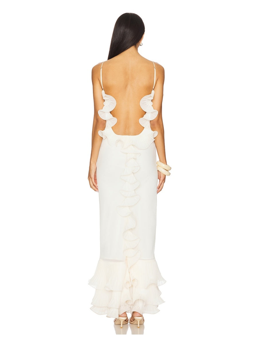 Crepe Textile Dress