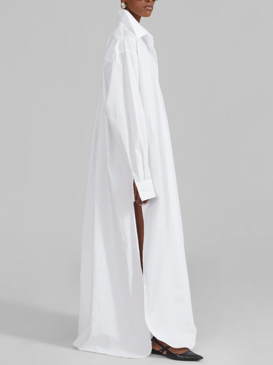 Oversized Fit Shirt Dress