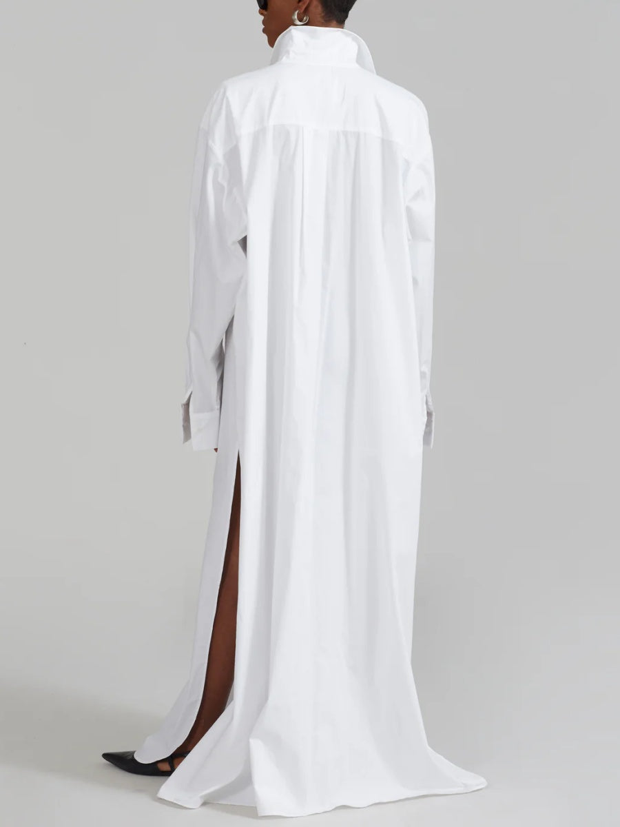 Oversized Fit Shirt Dress