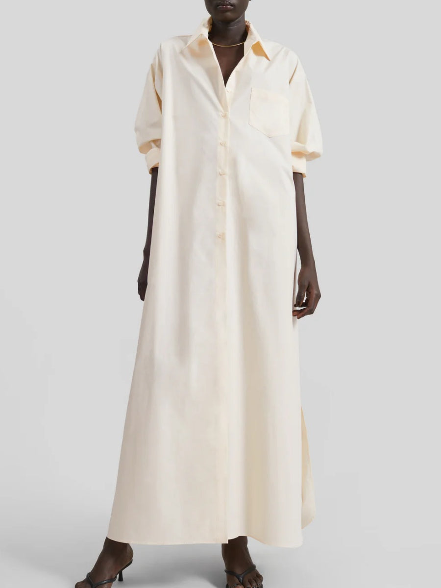 Oversized Fit Shirt Dress