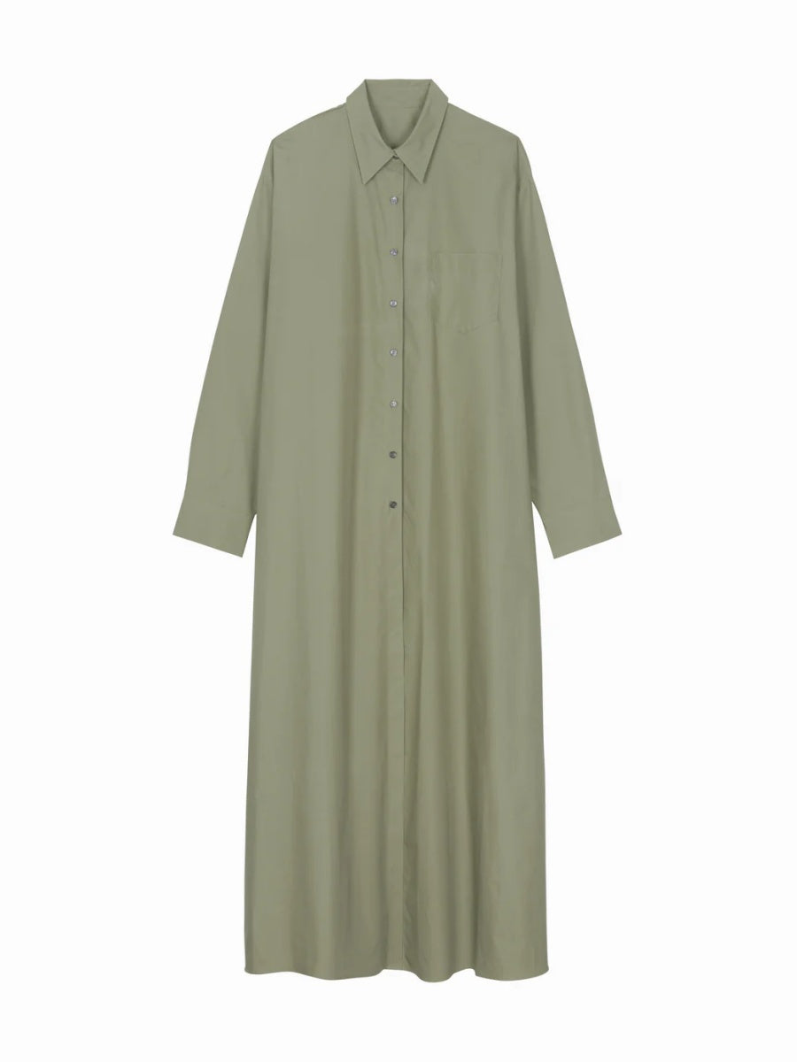 Oversized Fit Shirt Dress