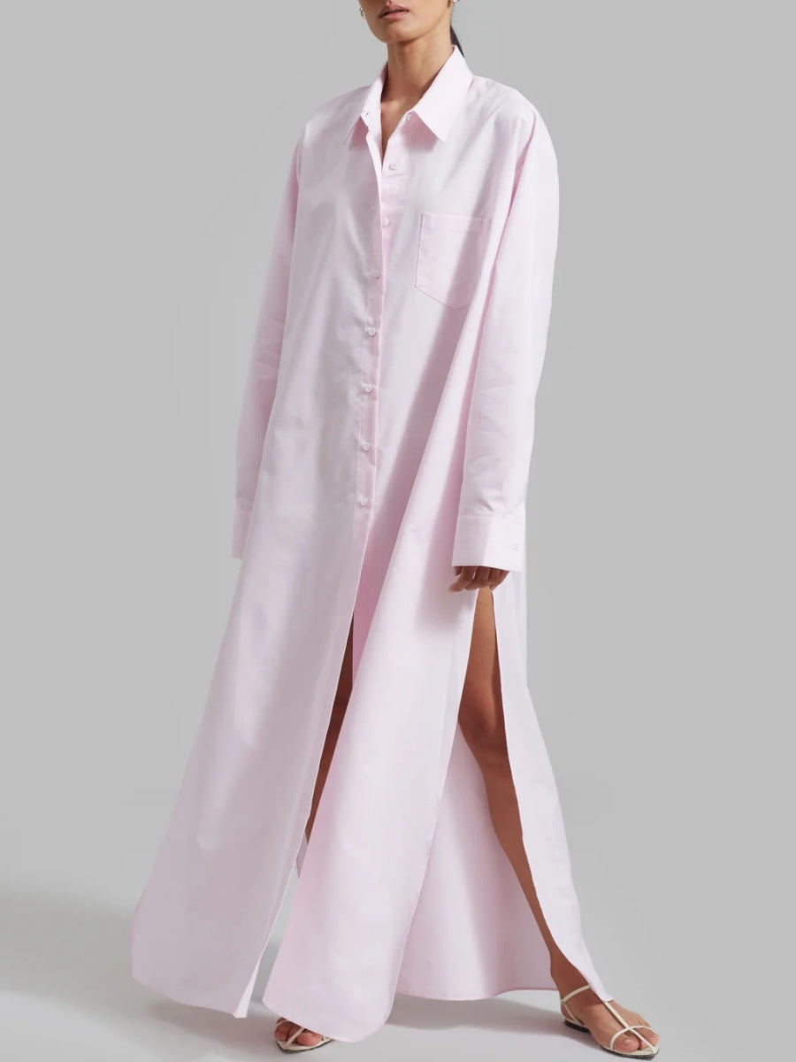 Oversized Fit Shirt Dress