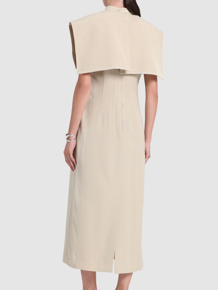 Embroidery Midi Dress