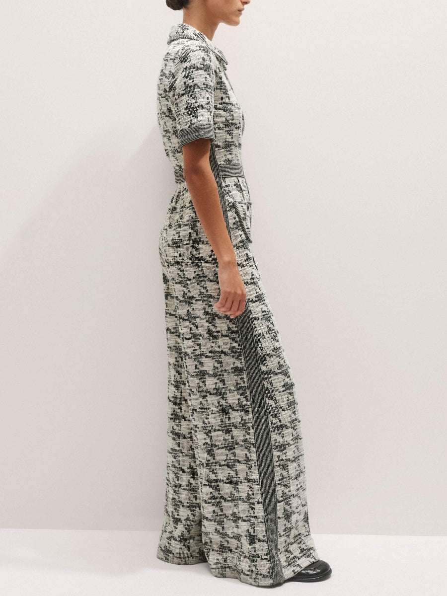 Tweed Jumpsuit