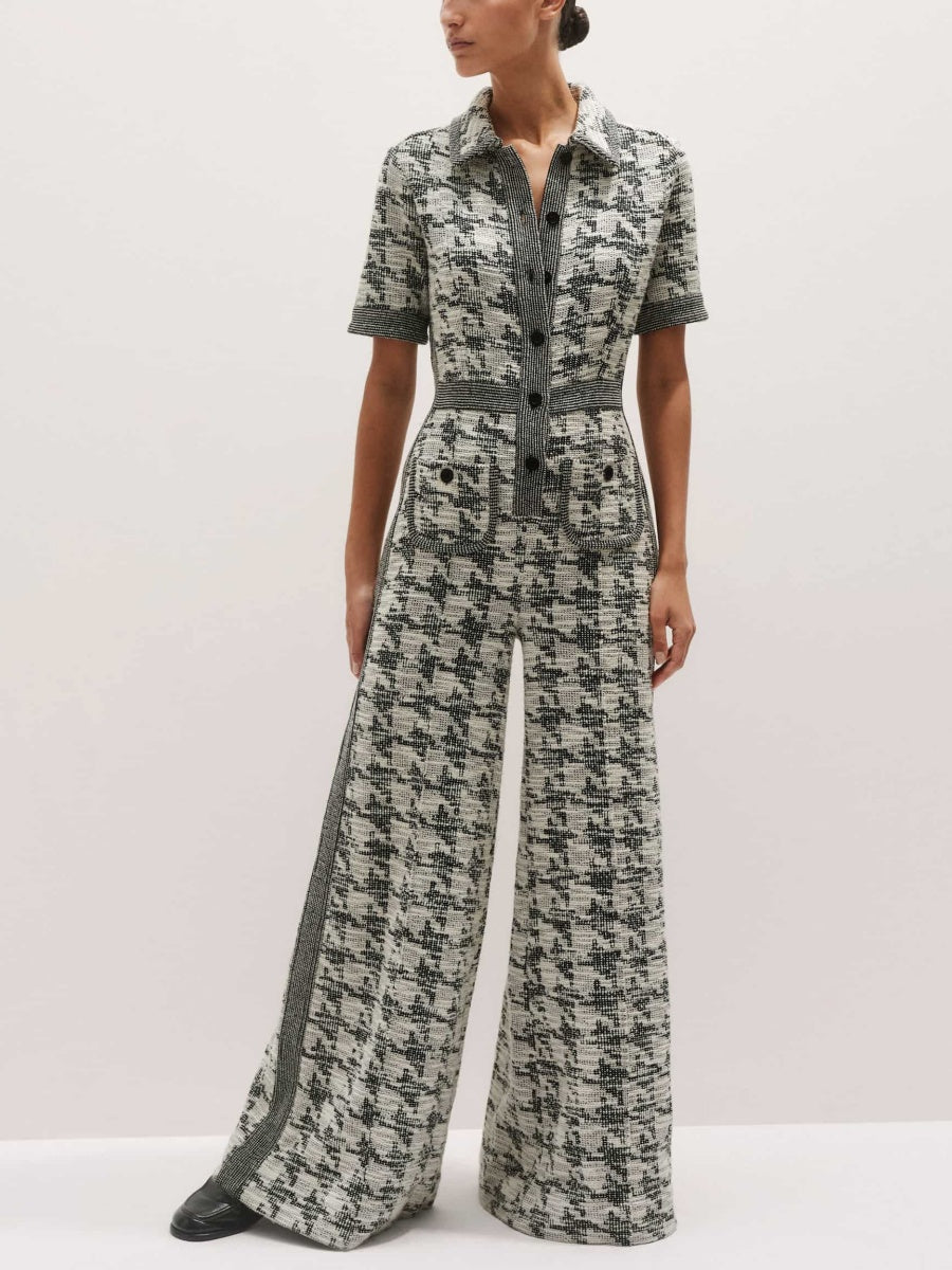 Tweed Jumpsuit