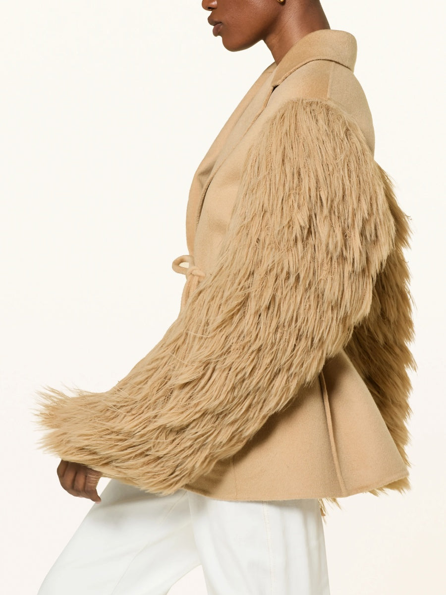 Jacket With Faux Fur