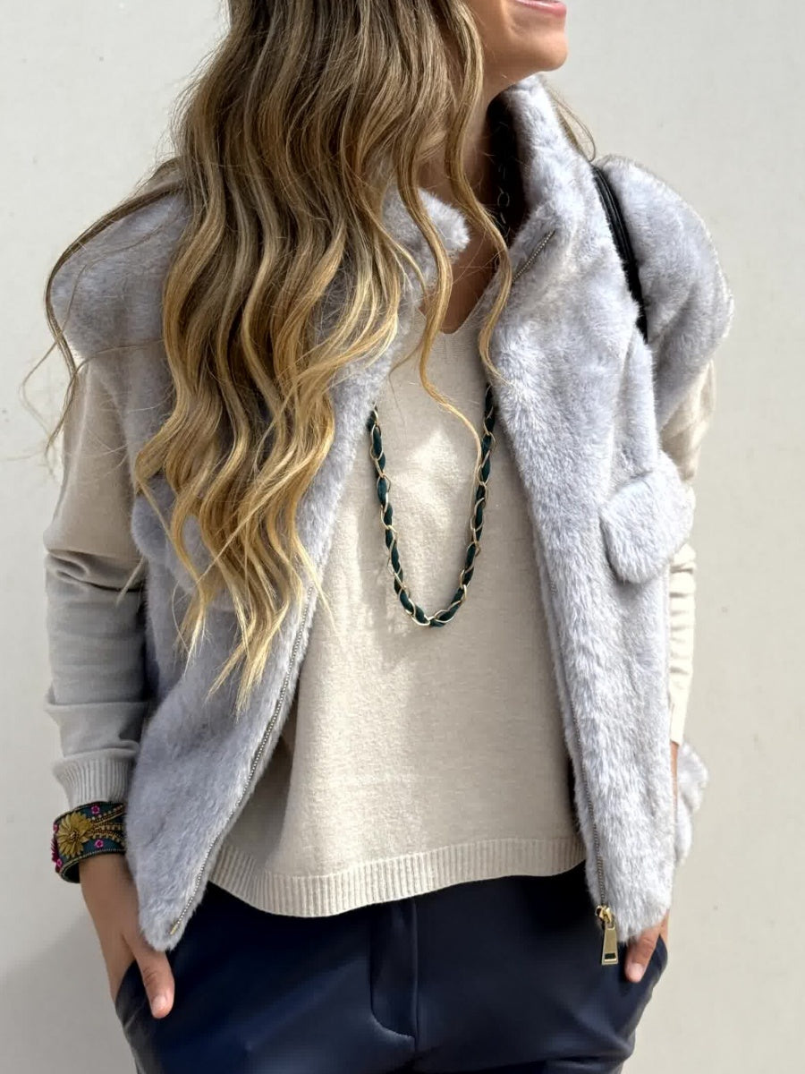 Warm Fur Vest
