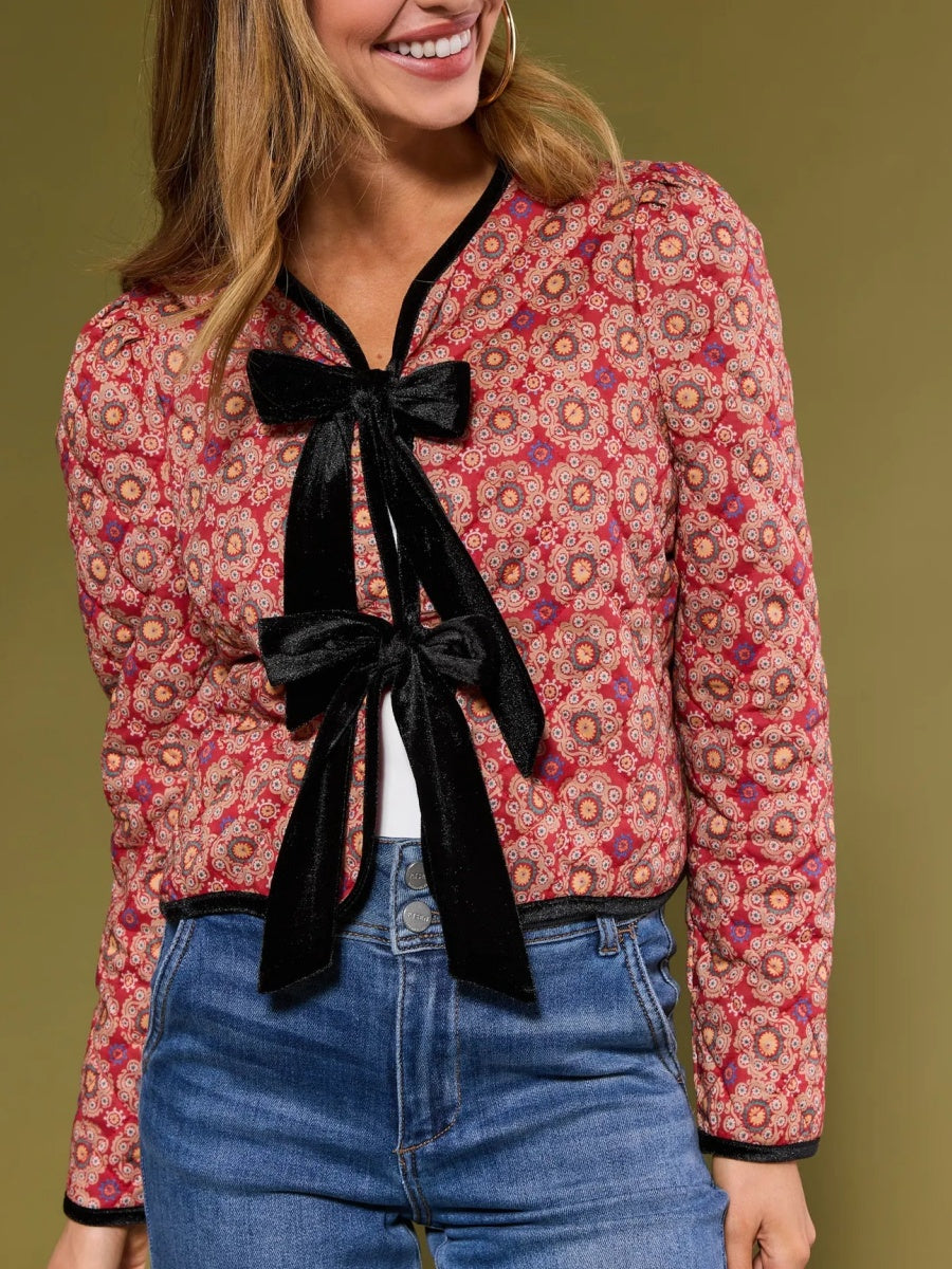 Floral Print Jacket