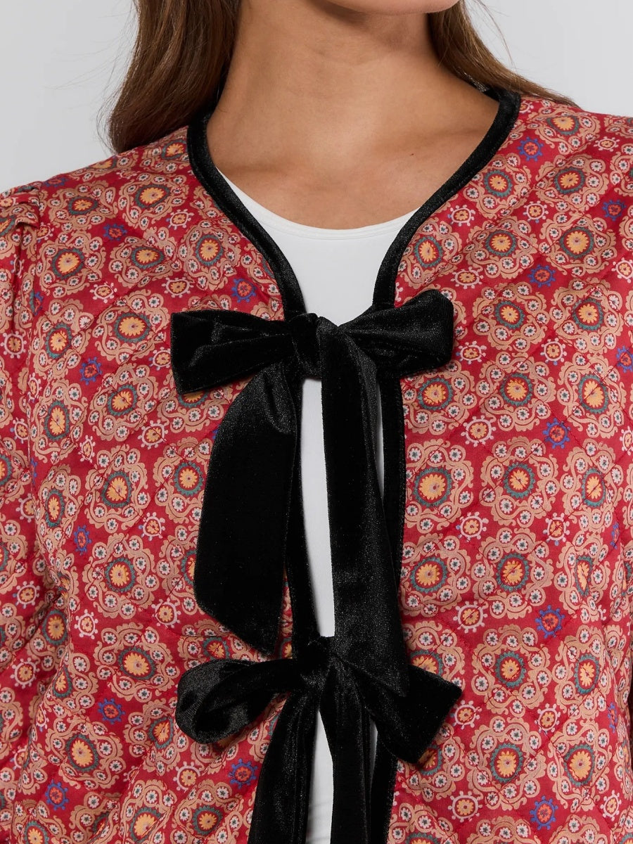 Floral Print Jacket