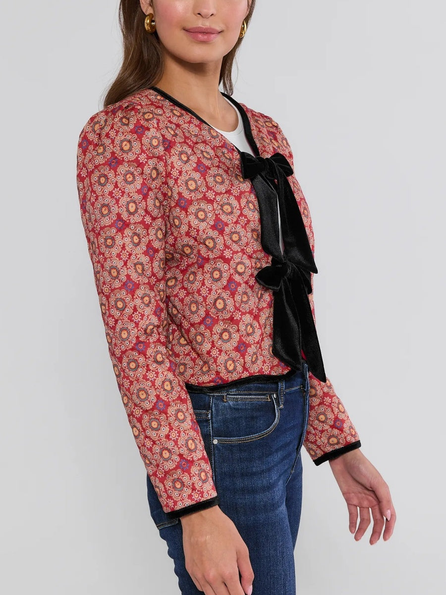 Floral Print Jacket