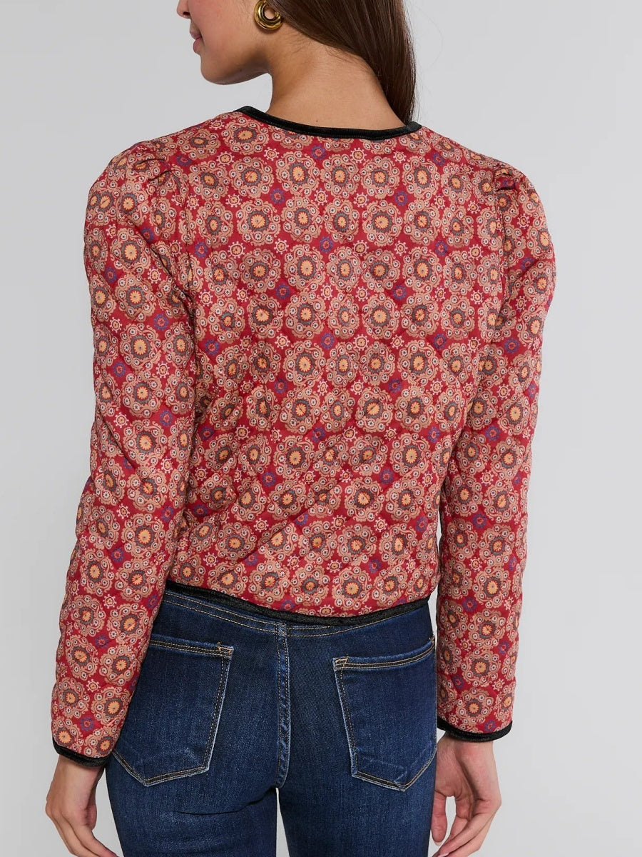 Floral Print Jacket