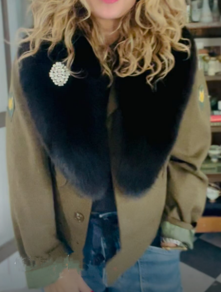 Retro Faux Fur Jacket