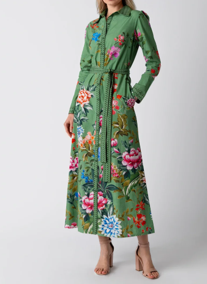 Spring Floral Maxi Dress