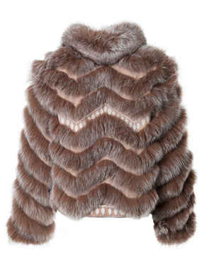 Reversible Faux Fur Jacket