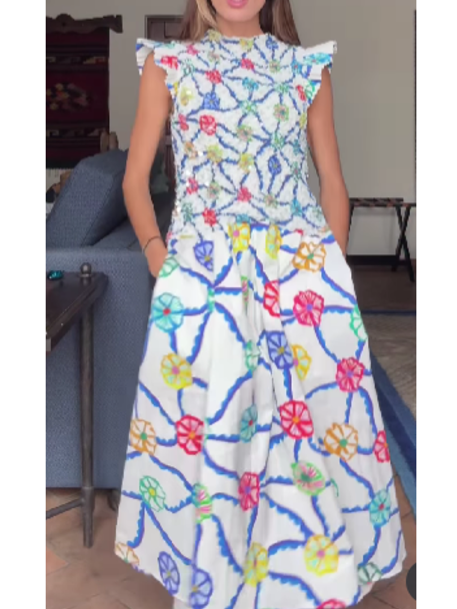 Printed Dress