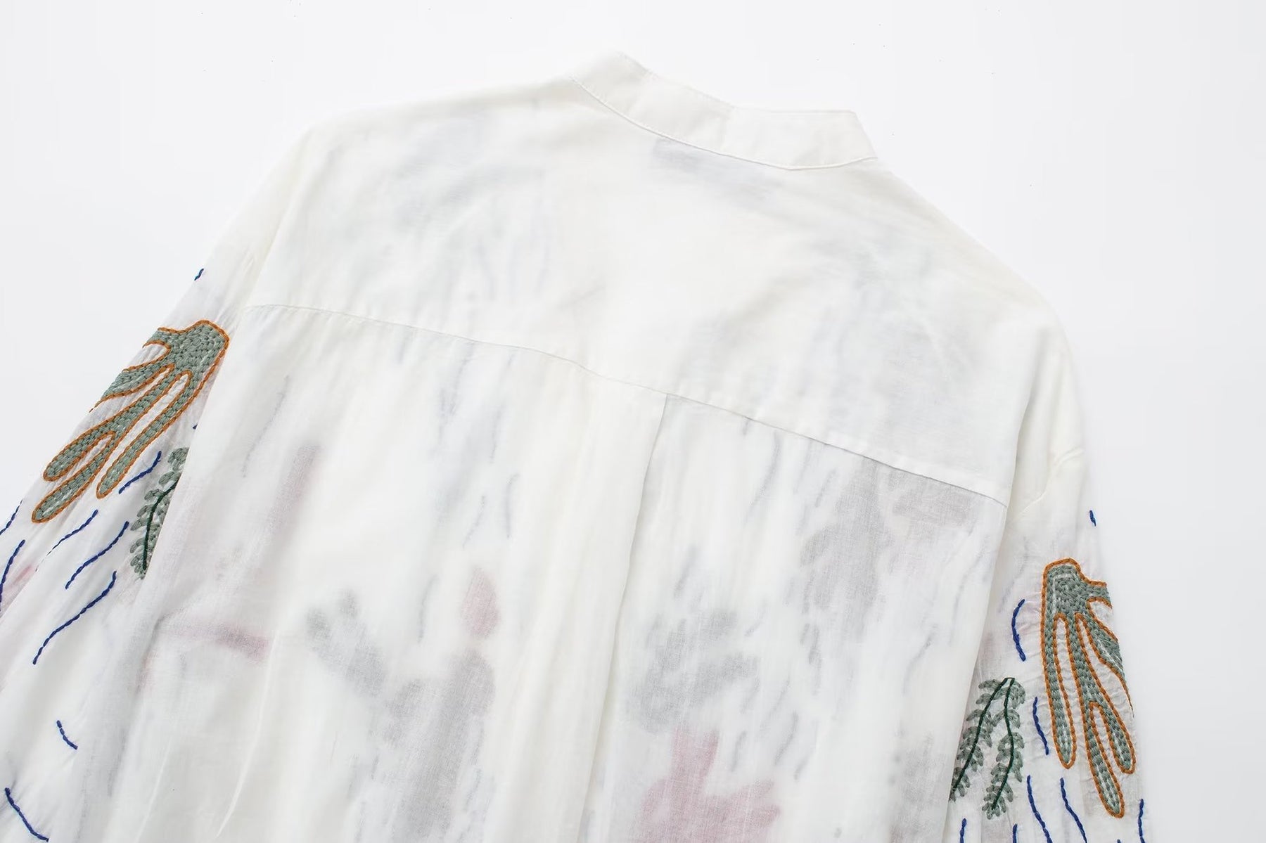 Embroidered Loose Shirt