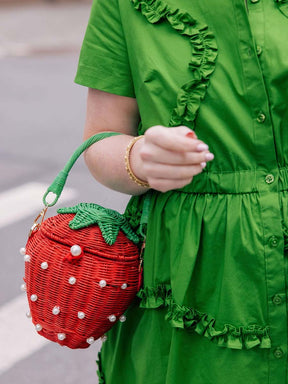 Ruffled Short Sleeve Midi Dress