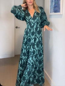 Breezy Maxi Caftan-Style Dress