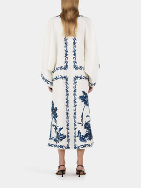 Blue Kaftan Dress