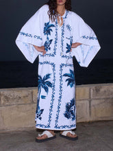 Blue Kaftan Dress