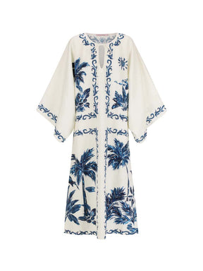 Blue Kaftan Dress