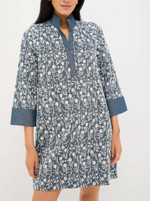 A-line Shift Silhouette Mini Dress
