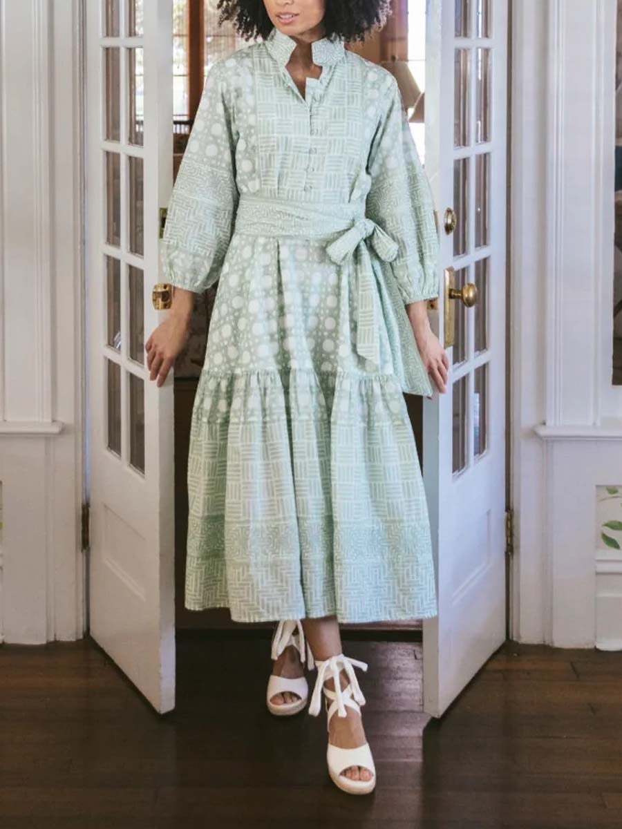 Cotton Printed Dress