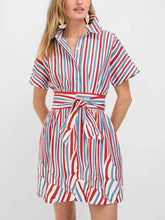 Stripe Mini Callie Dress