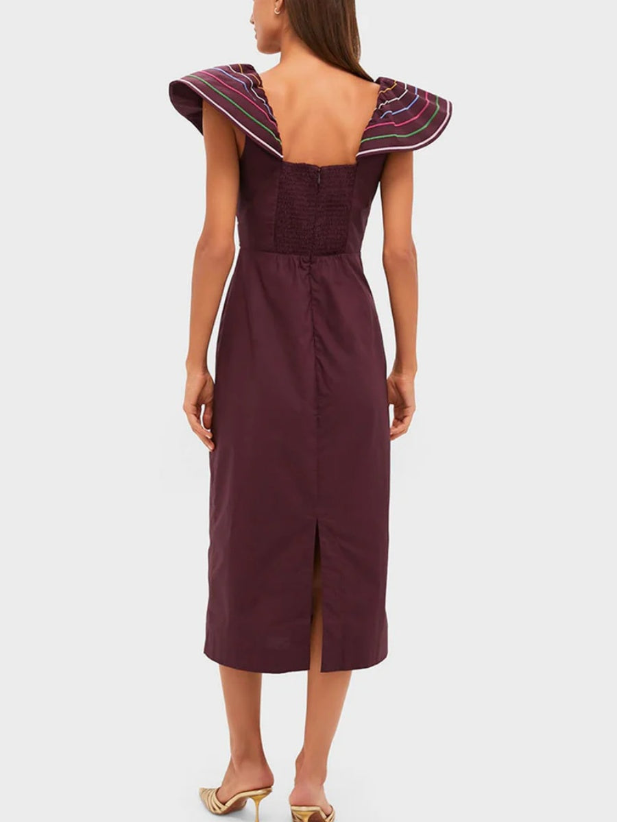 Embroidered Ellison Dress