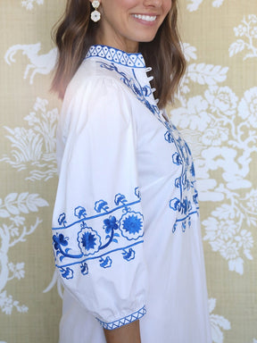 Cotton Poplin Dress