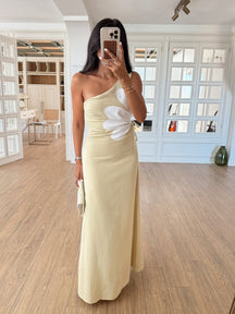One Shoulder Cut Out Dress