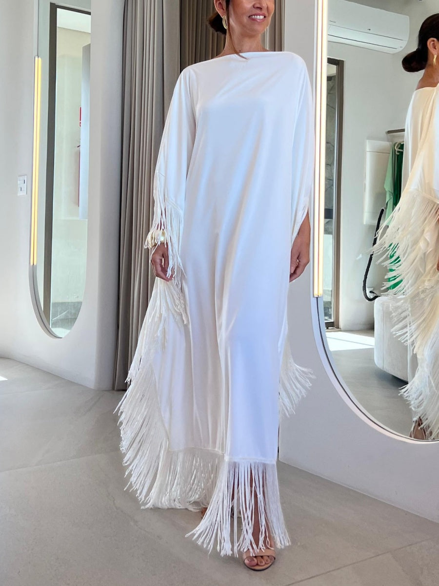 Kaftan Simplice Fringes Dress